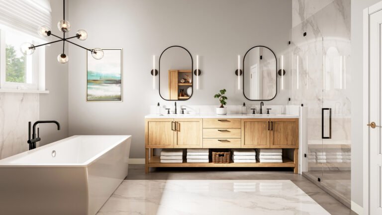 Spa-inspired ensuite